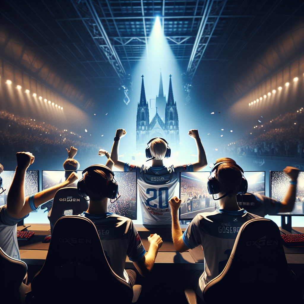BIG esports team celebrates Belgrade semifinal win, earning Cologne Major invite